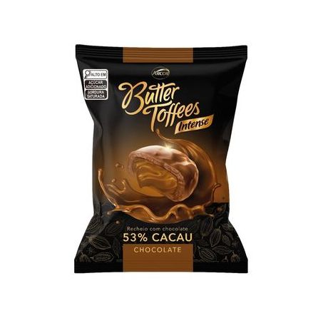 BALA ARCOR BUTTER TOFFEES INTENSE CHOCOLATE 500G