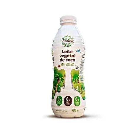 LEITE VEGETAL DE COCO ANNORA 780ML NAO A