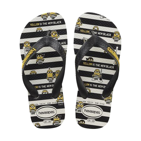 SAND HAVAIANAS KIDS MINIONS BCO/AM CIT 25/6