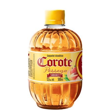 Coquetel Alcoólico Corote Pêssego  Garrafa 500ml