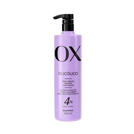 Shampoo ox cosméticos glicólico 500ml