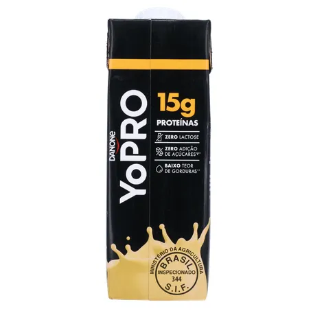 Bebida Lactea Danone Yopro 15 Banana 250ml 360-18