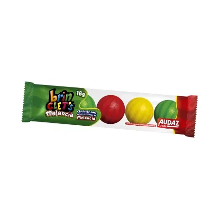 Goma Mascar Brinclets 18g Frutas Pacote