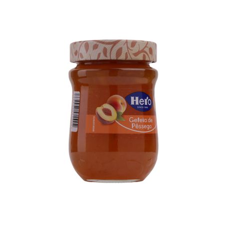 Geleia Hero Pêssego  Pote de Vidro 345gr 360-53