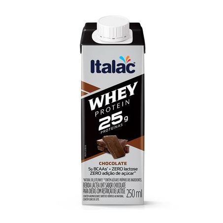 BEBIDA ITALAC WHEY Z/L 25G TP250 CHOCOLA