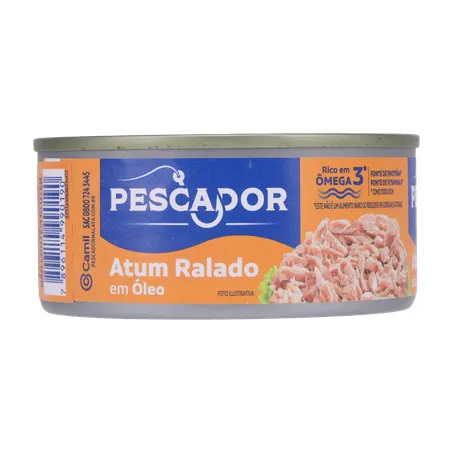 ATUM PESCADOR RALADO ÓLEO 140G 360-34