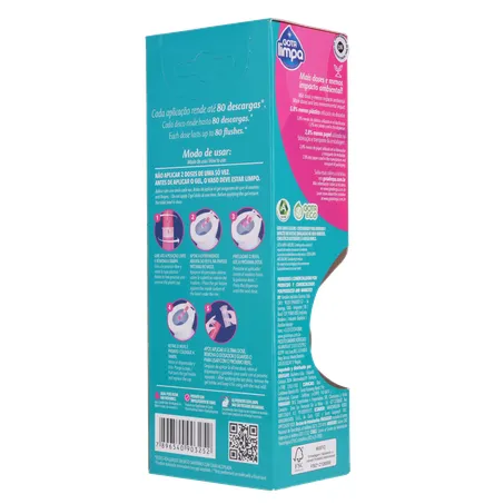 Desodorizador Gota Limpa gel adesivo eucalipto 41g 360-22