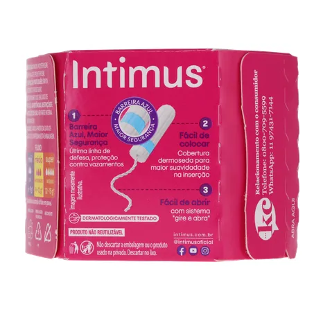 Absorvente Interno Intimus Mini C/ 8UN 360-19