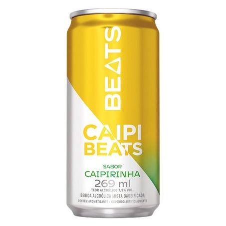 Bebida skol beats caipirinha lata 269ml