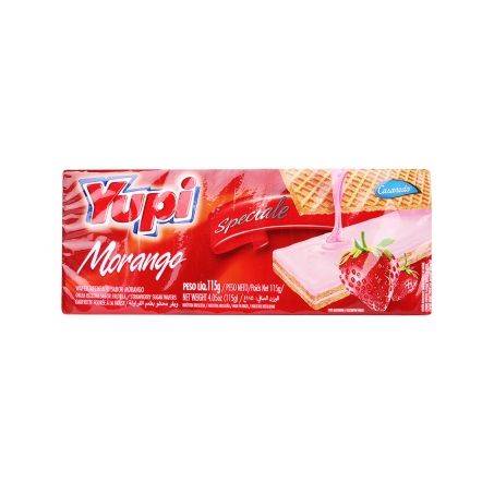 Wafer casaredo yupi morango 110g