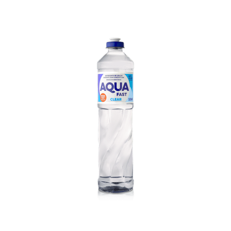 DETERGENTE AQUAFAST CLEAR PeT 500 ML 