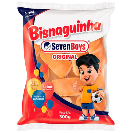 PÃO BISNAGUINHA SEVEN BOYS 300G
