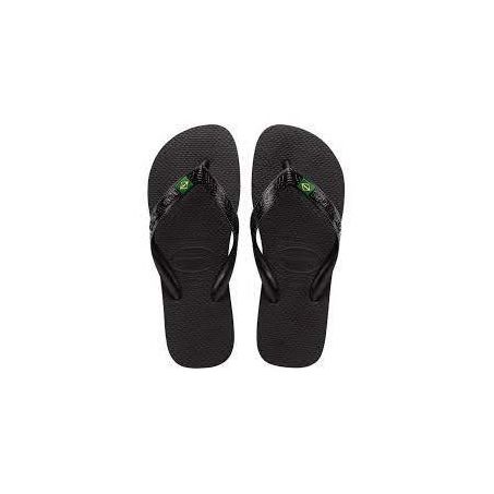 Sandalia havaianas brasil light 37/38 preto
