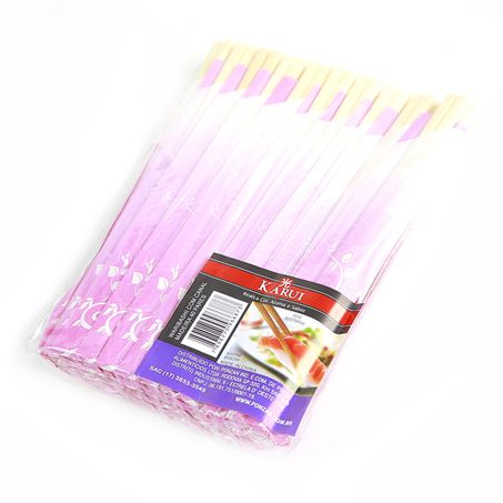 Hashi waribashi madeira c/50 pares karui