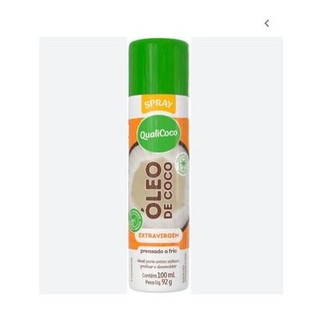 Oleo coco qualicoco extravirgem spray 100ml