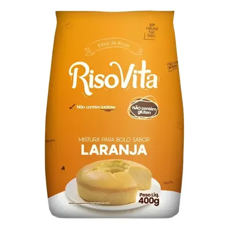 Mist.bolo risovita laranja 400g