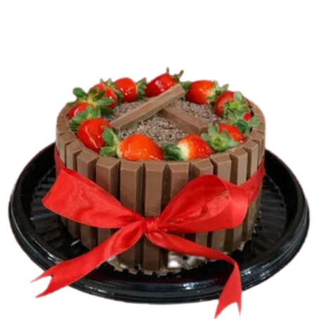 Tf torta recheada sabor kit kat recheada ao kg