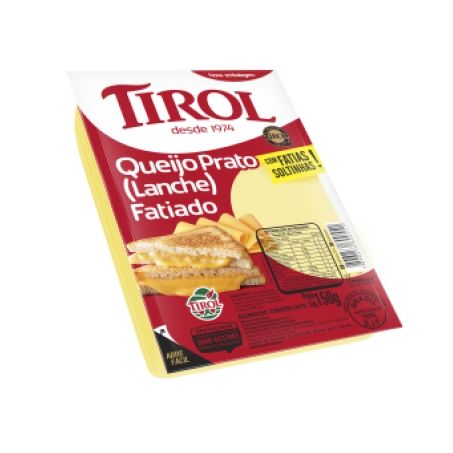 QUEIJO PRATO FAT TIROL 150G