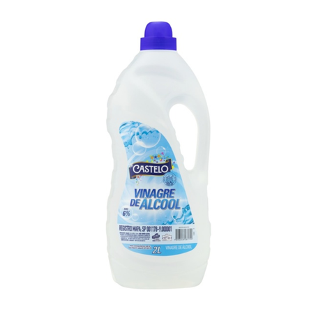 VINAGRE ALCOOL 6% CASTELO PET 2L