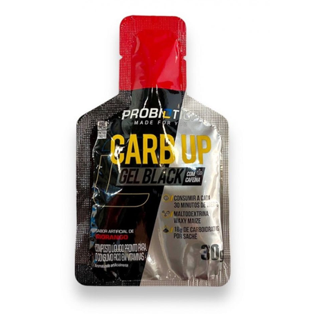 ENERG PROB CAR UP GEL BLACK SH 30G MORANGO