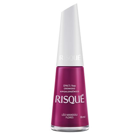 ESMALTE RISQUE LEO MANDOU FLORES 8ML