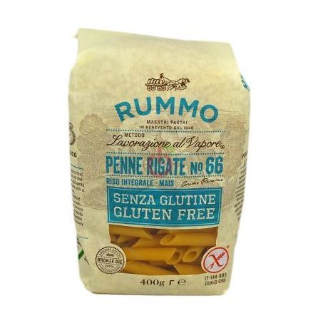 Massa sem glúten penne rig. rummo n66 400g