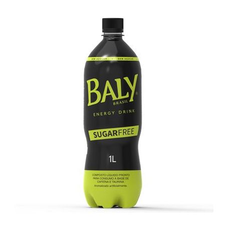 Energético baly tradicional zero açúcar 1l