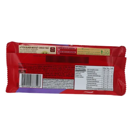 Chocolate Nestlé 90g - Choco Trio - Ao Leite 360-2