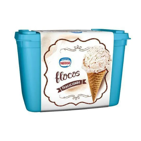 Sorvete Nestlé Flocos 1.5l