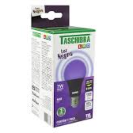 LAMPADA TASCHIBRA LUZ NEGRA 7W