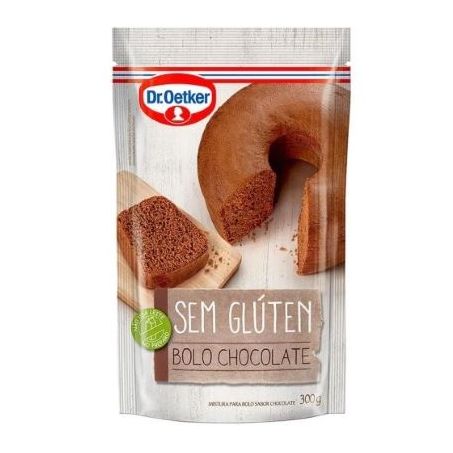 MIST BOLO OETKER 300G SEM GLÚTEN CHOCOLATE