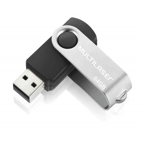 PEN DRIVE MULTILASER TWIST 64GB PD590 UN