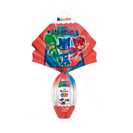 Ovo de chocolate kinder smurfs 100g