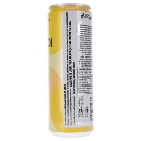 ÁGUA SABORIZADA COM GÁS SARANDI MAÇA VERDE LATA 350ML 360-11
