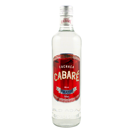 Cachaça Cabaré Prata Garrafa 700ml