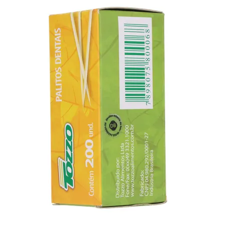 Palito dental tozzo c/200 360-23