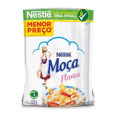 Cereal matinal nestle moça flakes 120g