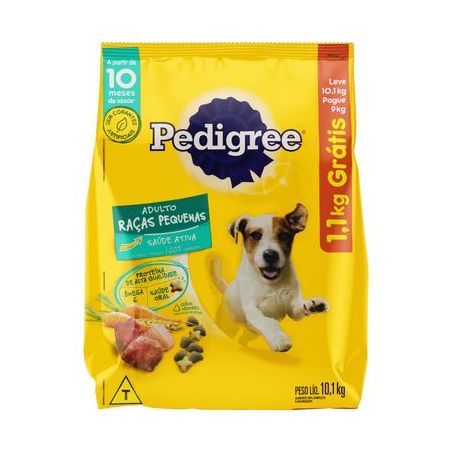 RACAO PEDIGREE RACAS L10P9 10,1KG PEQUENAS