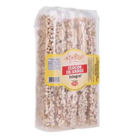 Flocos de arroz dipaes integral 100g 360-33