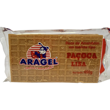 Doce de Amendoim Aragel 450g - Liso