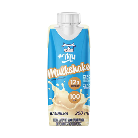 Bebida Láctea Mais Mu Mulkshake Baunilha 250ml