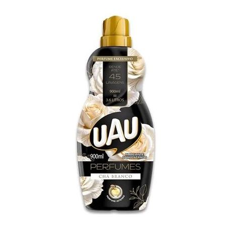 Amaciante uau concentrado chá branco 900ml