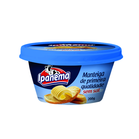 	 MANTEIGA IPANEMA 200G S.SAL