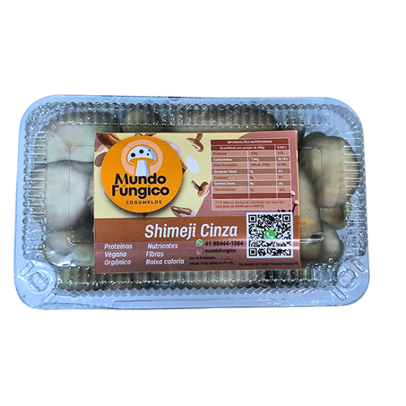 SHIMEJI CINZA EM NATURA 200G - MUNDO FUNGICO