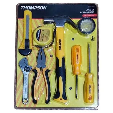 Jogo Ferramentas Thompson 8 Peças