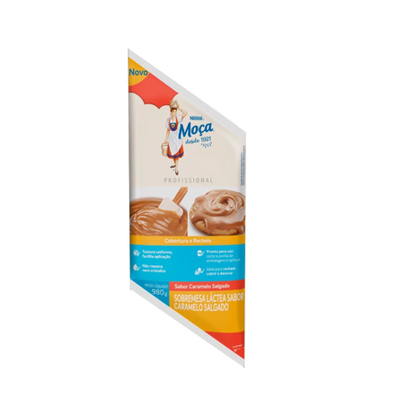 Recheio caramelo salgado moça nestlé 980g