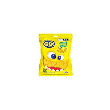 Bala gelatina go jelly banana 70g