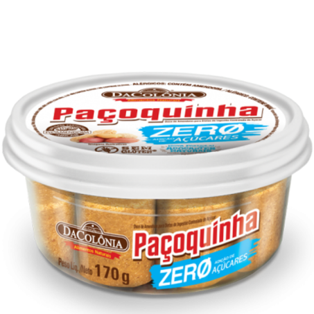 Pacoca dacolonia 170g rolha zero