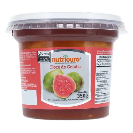 Doce nutriouro goiaba 350g