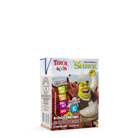 Achocolatado tirol kids chocolate caixa 200ml